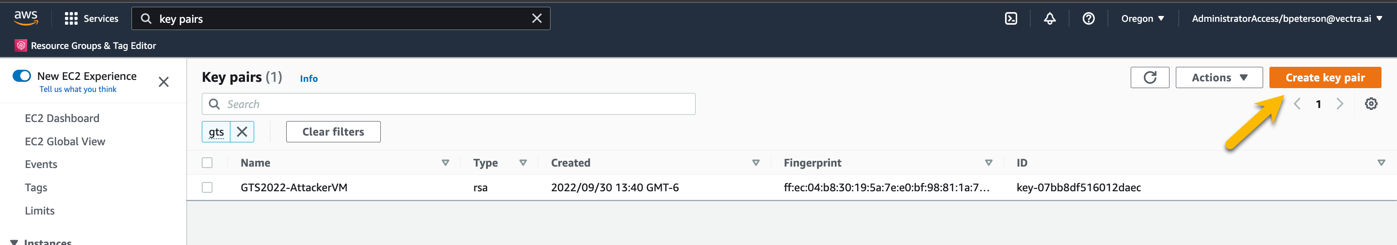 CreateKeyPair
